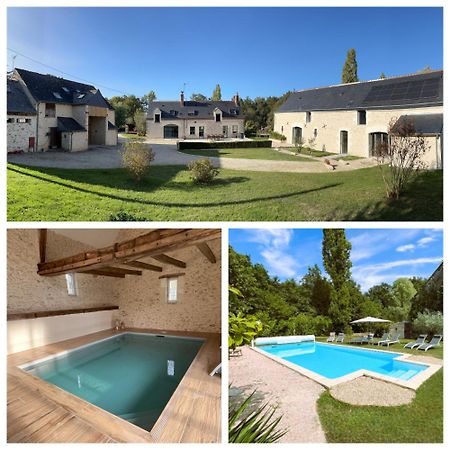 Les Gites De La Pellerie - 2 Piscines Interieur & Exterieur - Touraine - 3 Gites - Familial, Calme, Campagne Saint-Branchs Exterior photo