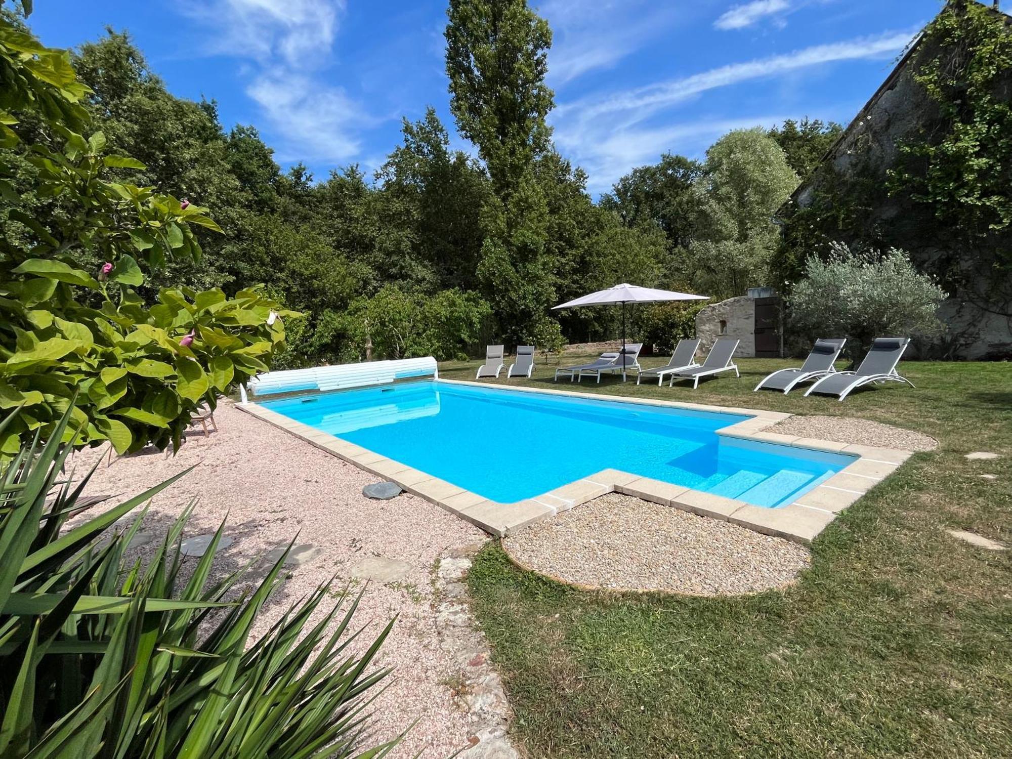 Les Gites De La Pellerie - 2 Piscines Interieur & Exterieur - Touraine - 3 Gites - Familial, Calme, Campagne Saint-Branchs Exterior photo