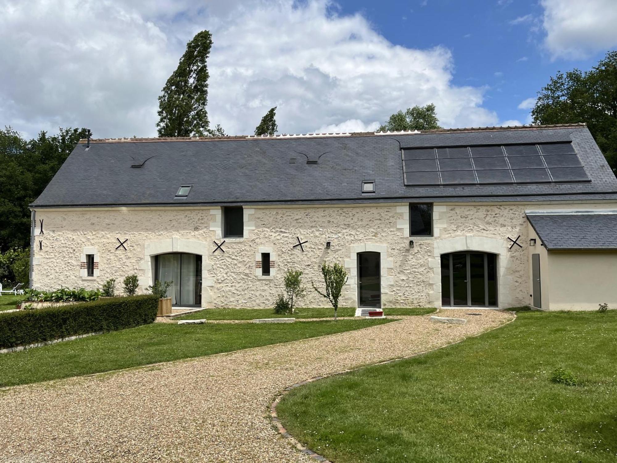 Les Gites De La Pellerie - 2 Piscines Interieur & Exterieur - Touraine - 3 Gites - Familial, Calme, Campagne Saint-Branchs Exterior photo